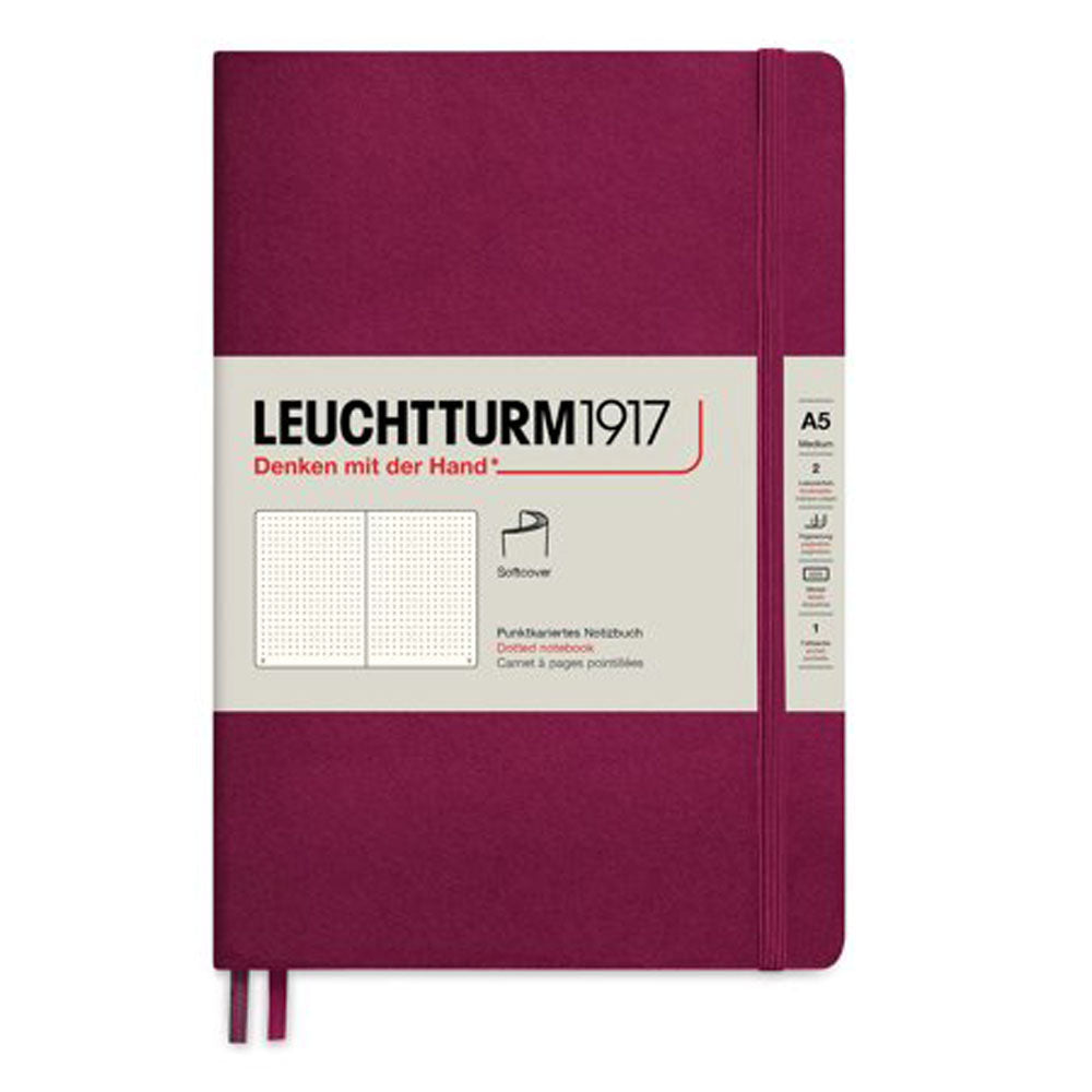 Leuchtturm Softcover Dotted Notebook A5