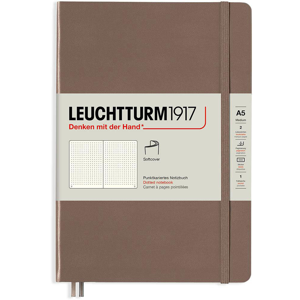 Leuchtturm Softcover Dotted Notebook A5