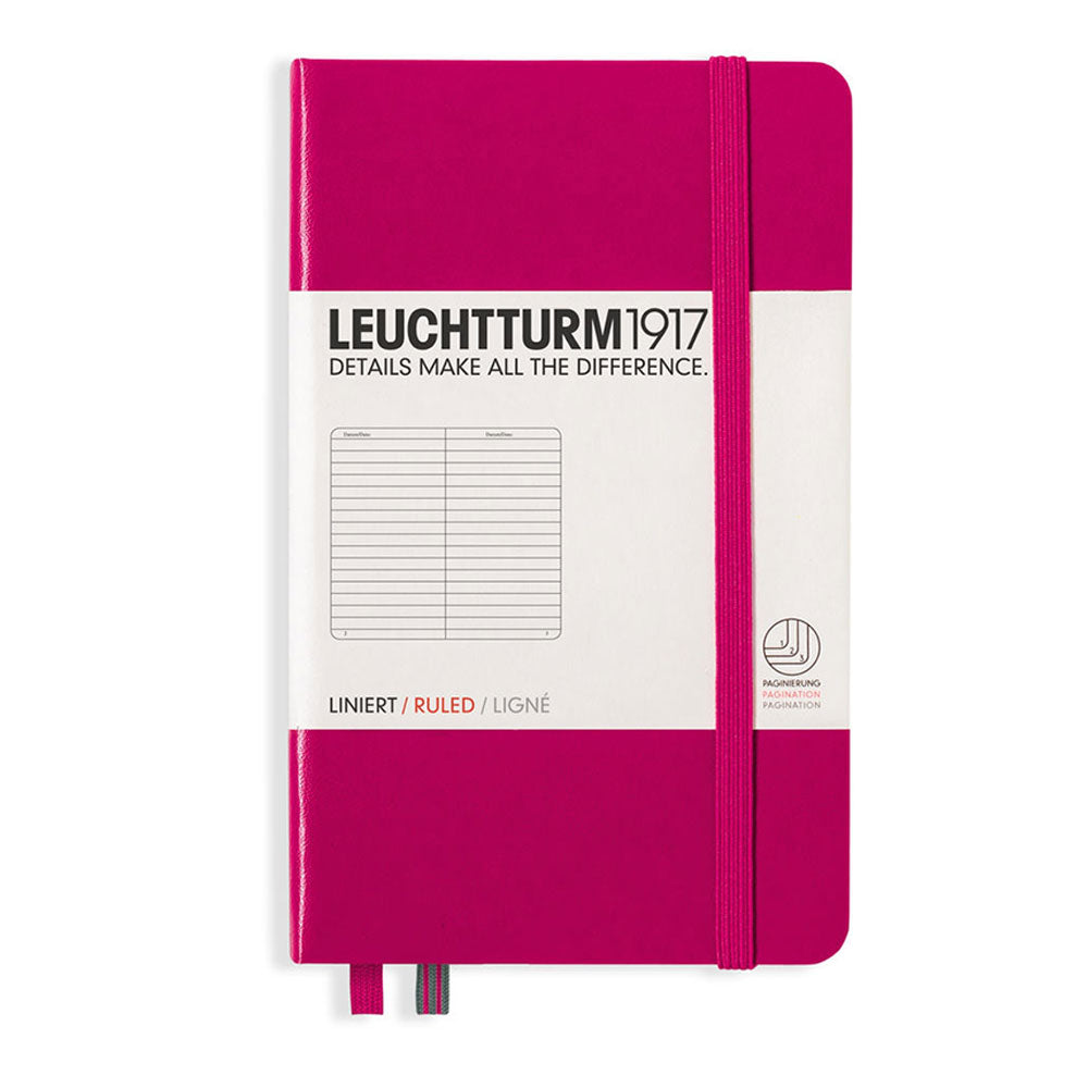 Leuchtturm Hardcover styrede notebook A6