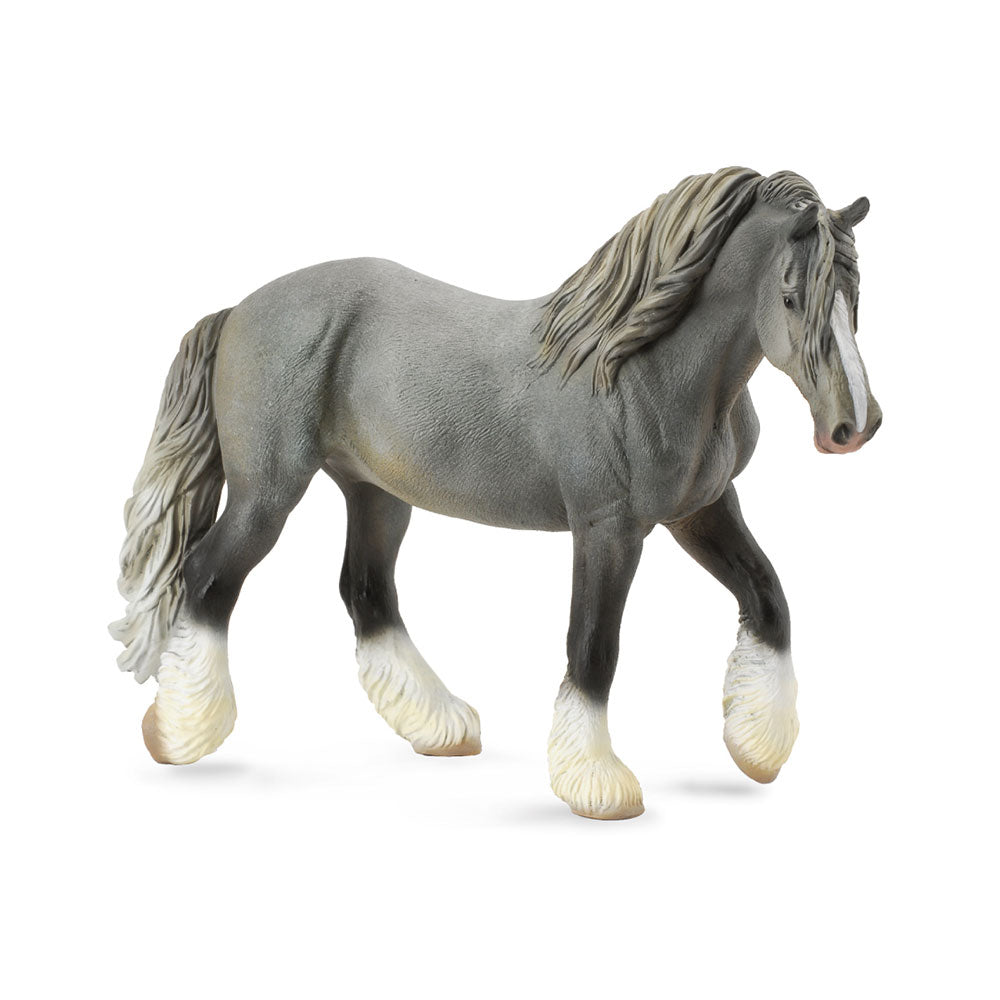 Collecta Shire Horse Mare Figur (ekstra stor)