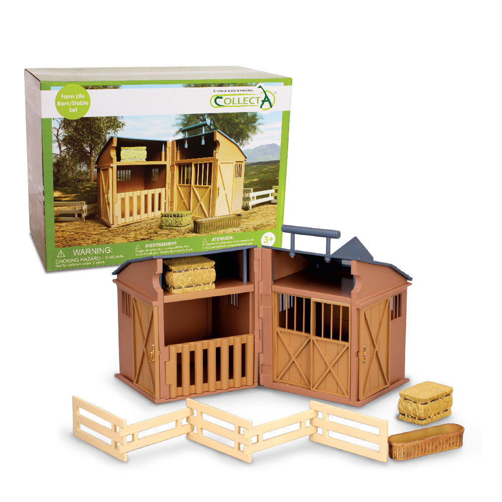 CollectA Folding Farm Life Barn/Stable Set