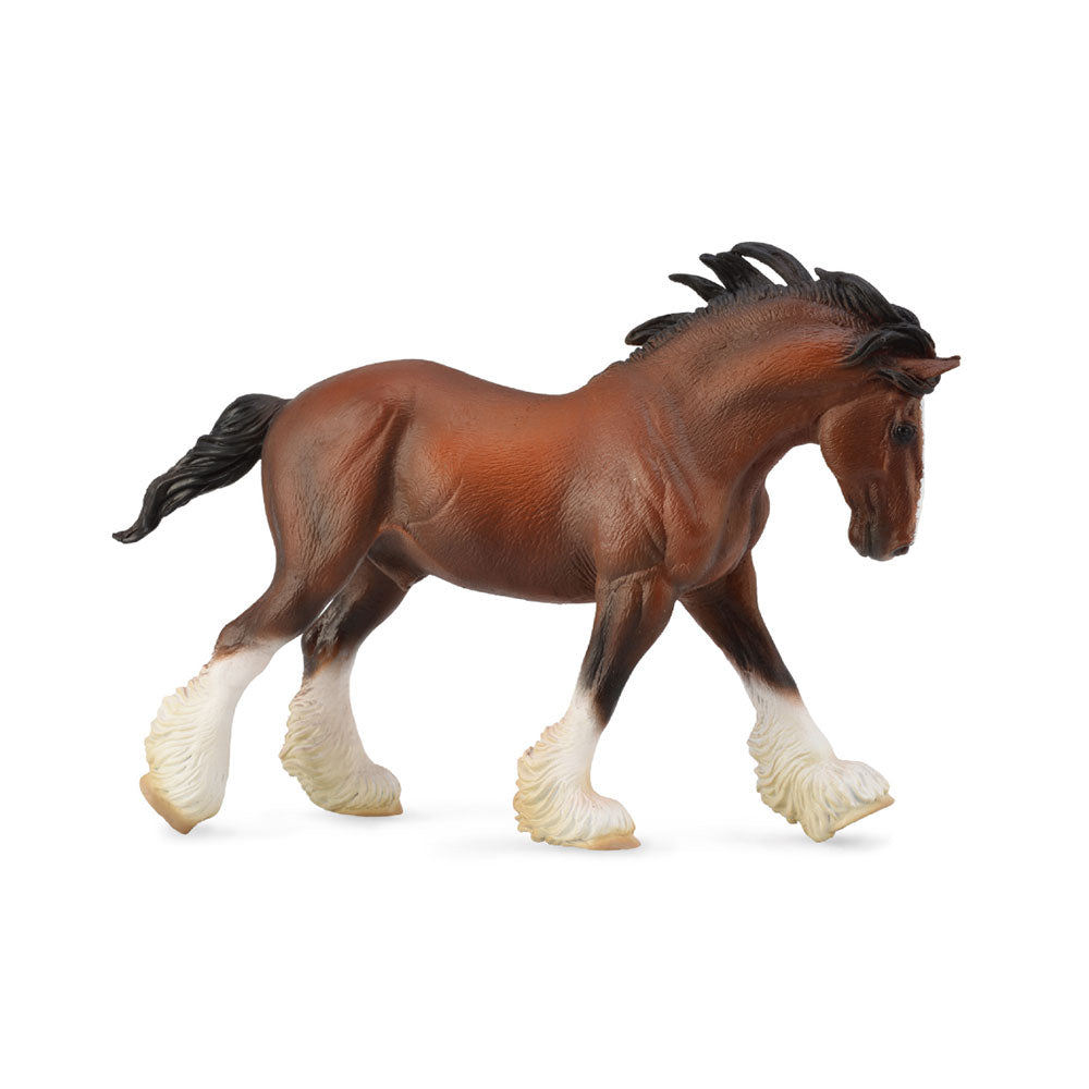 Figura da stallone da collezione Clydesdale (XL)
