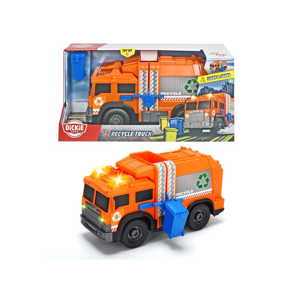 Dickie Toys Recick Truck com luz e som 30cm