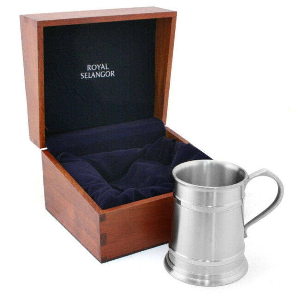 Royal Selangor Tankard con scatola regalo in legno