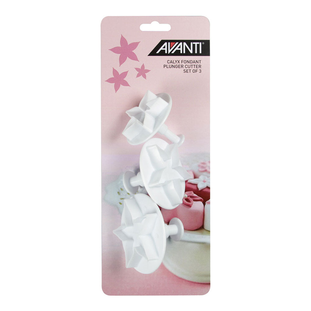 Avanti Fondant Pluger Cut Set (3st)