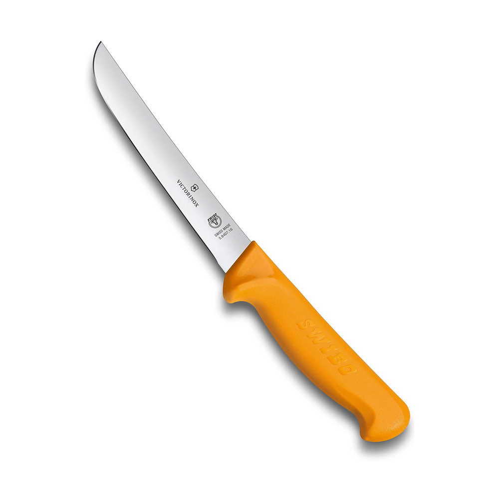  Swibo Ausbeinmesser mit gebogener Klinge 16 cm (Gelb)