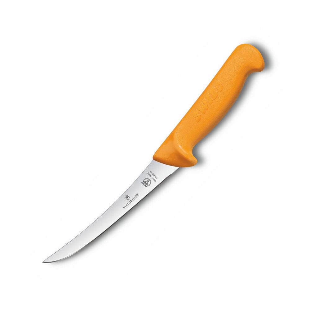  Swibo Ausbeinmesser mit gebogener Klinge 16 cm (Gelb)