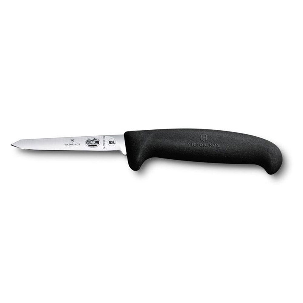 Victorinox Small Fibrox Handle Goultry Knife (noir)