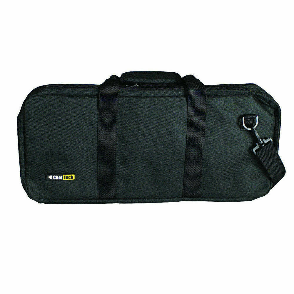 Sac à couteau Cheftech avec sangle (18 poches)