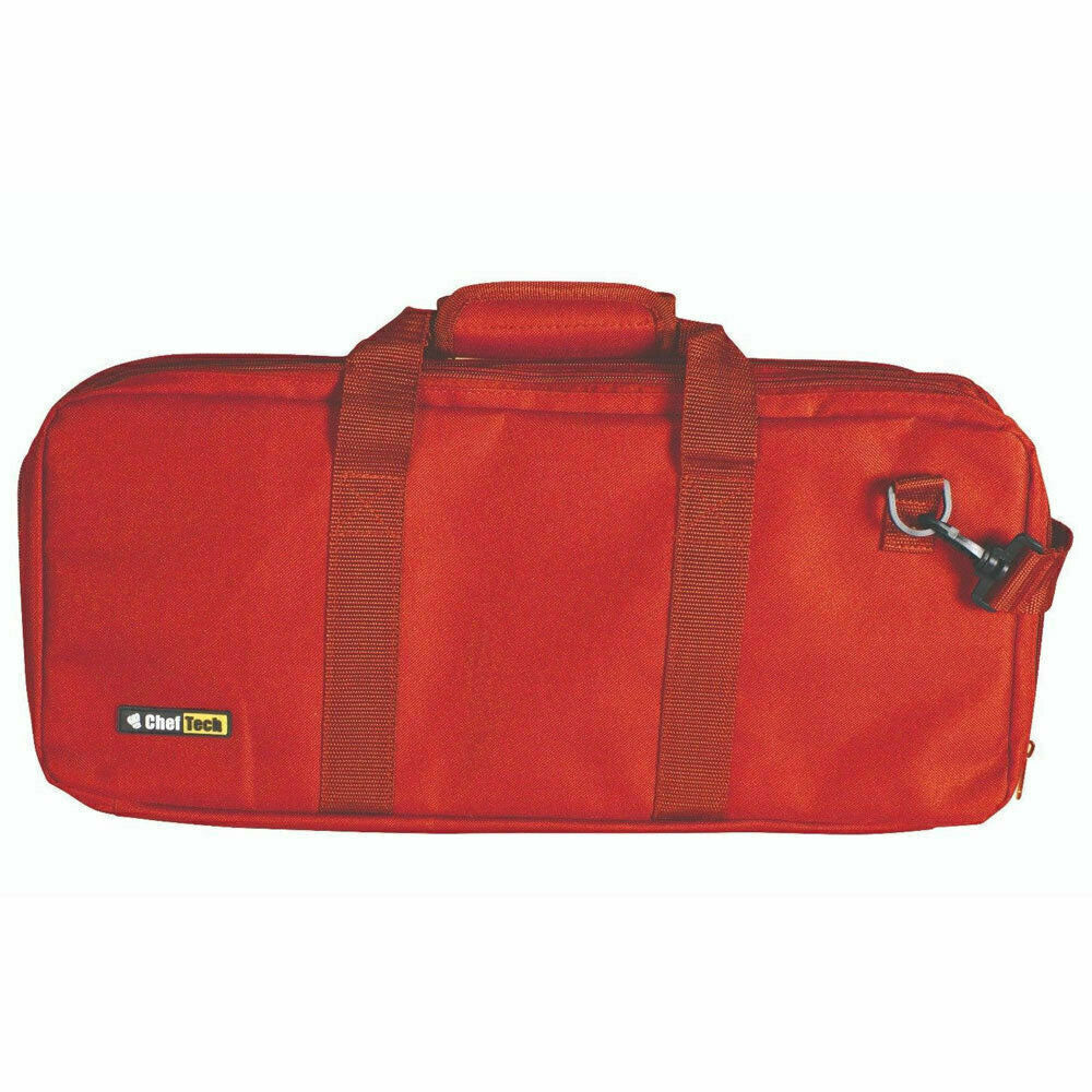 Sac à couteau Cheftech avec sangle (18 poches)