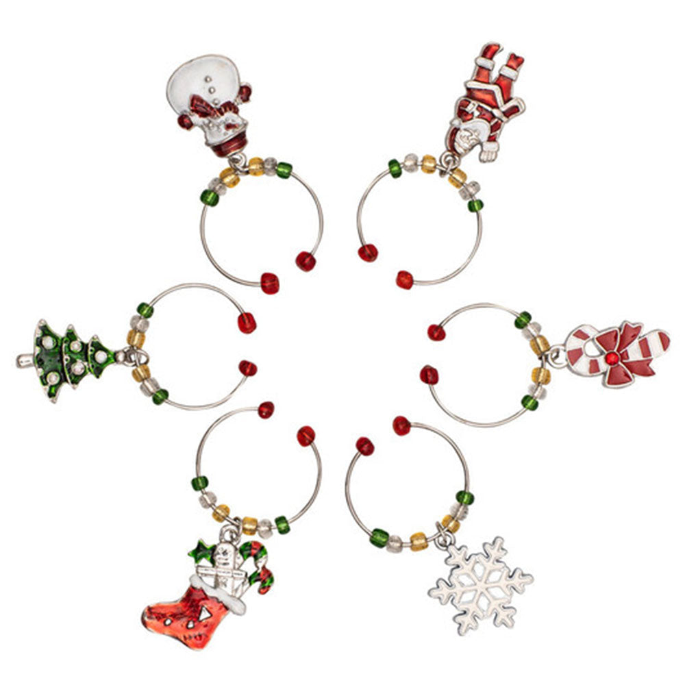 Avanti Wine Charms (sett med 6)