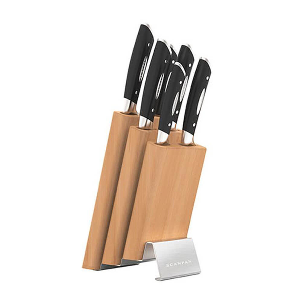 Scanpan classico in acciaio inossidabile set di blocchi di coltello