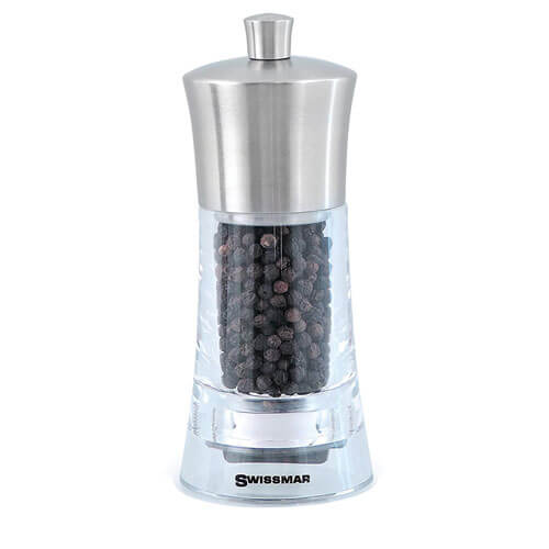 Swissmar Torre Acrylic Top Pepper Mill 15cm