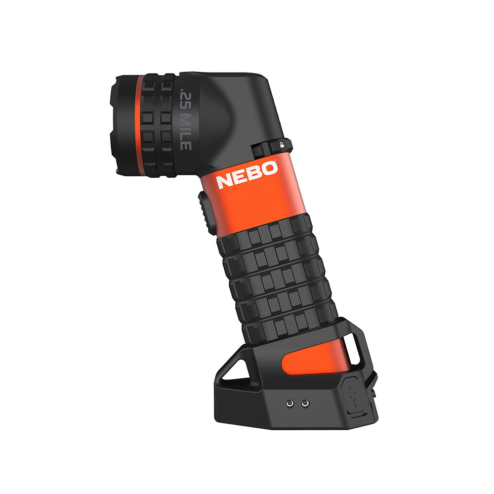 Wiederaufladbare Taschenlampe der Nebo Master-Serie