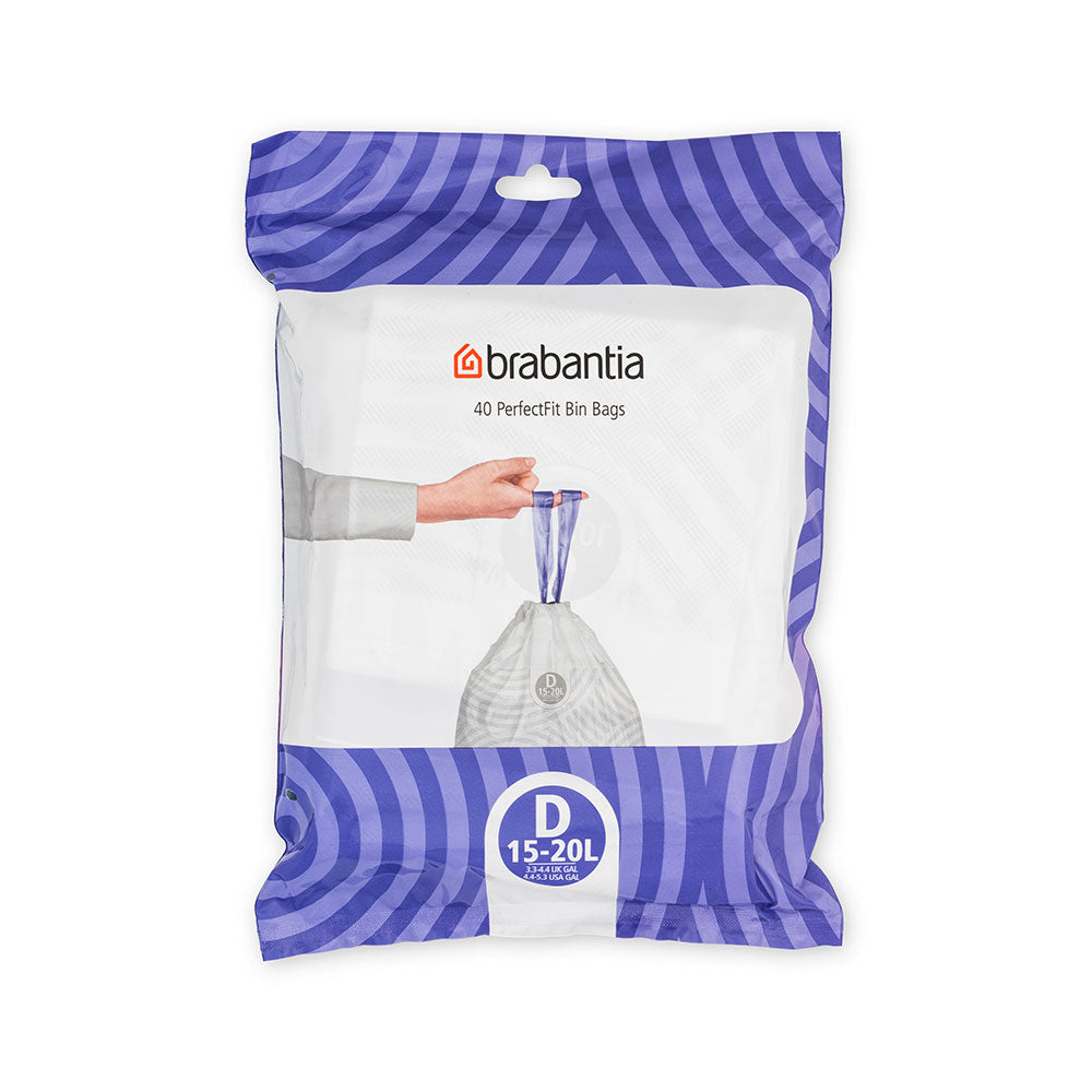 Brabantia PerfectFit Dispenser Pack con 40 borse
