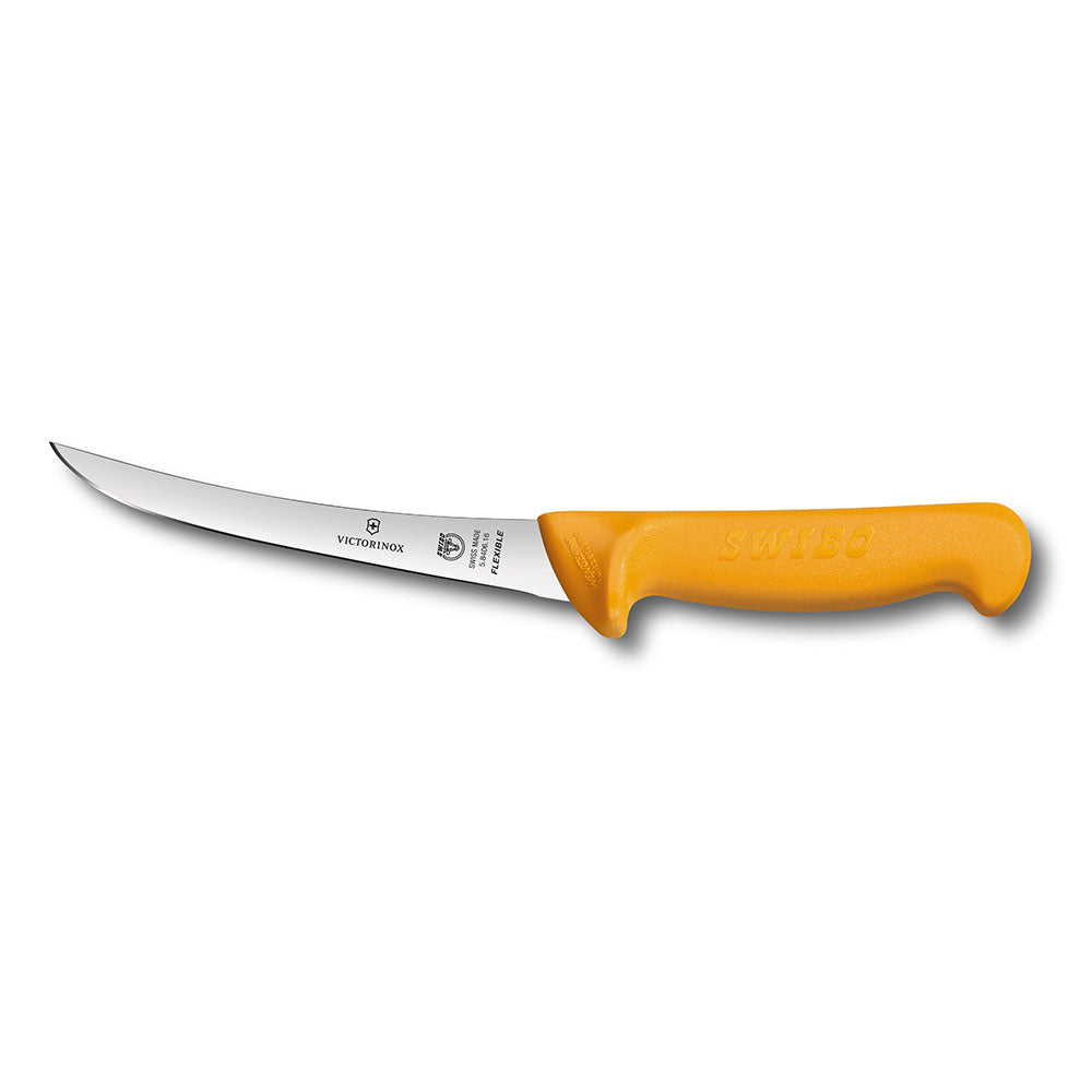 Swibo Curved Blade Dishing Knife 13cm (giallo)