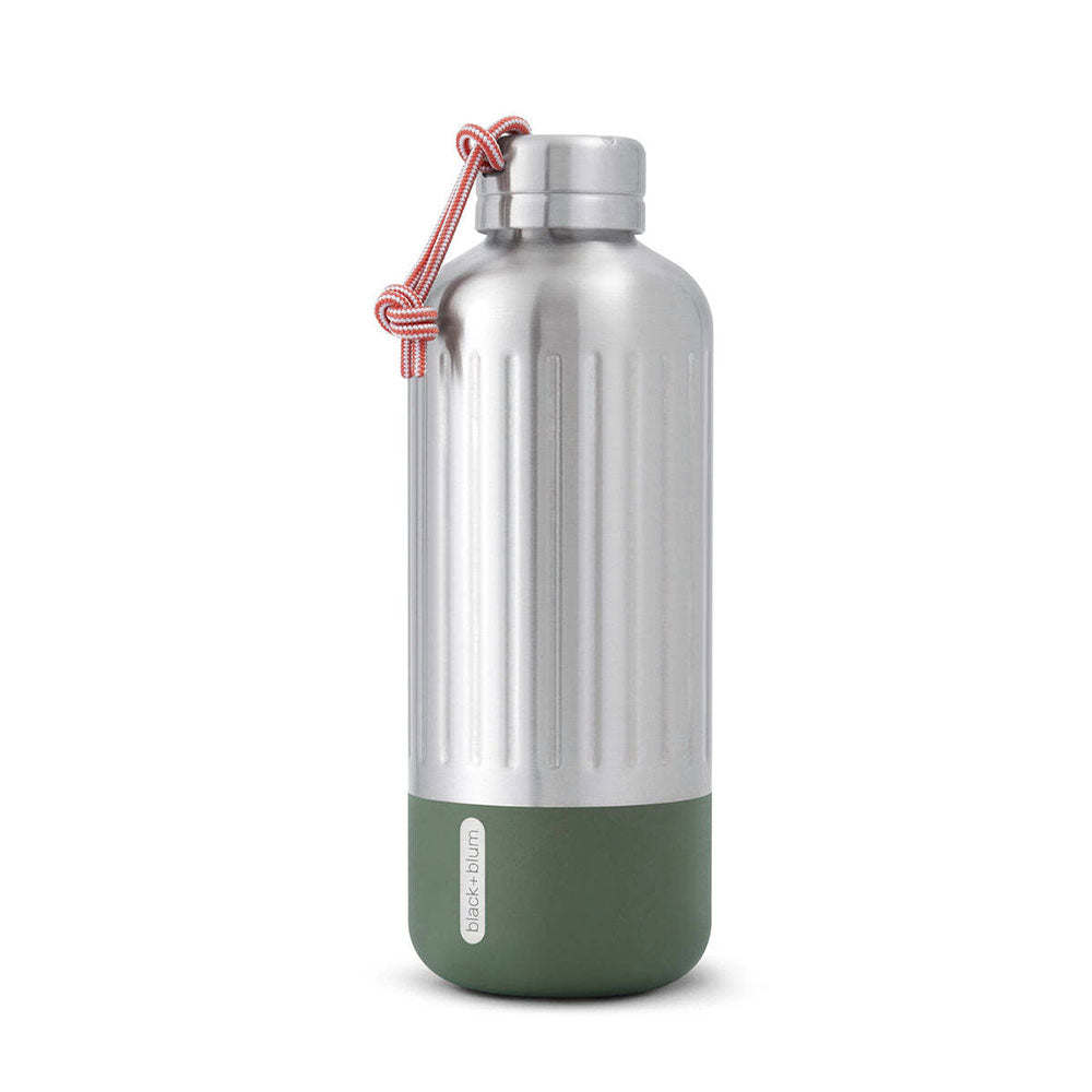Explorer-Wasserflasche aus Edelstahl, 0,85 l