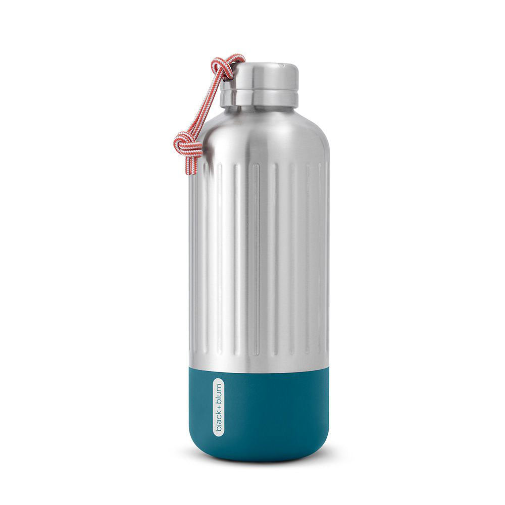 Explorer-Wasserflasche aus Edelstahl, 0,85 l