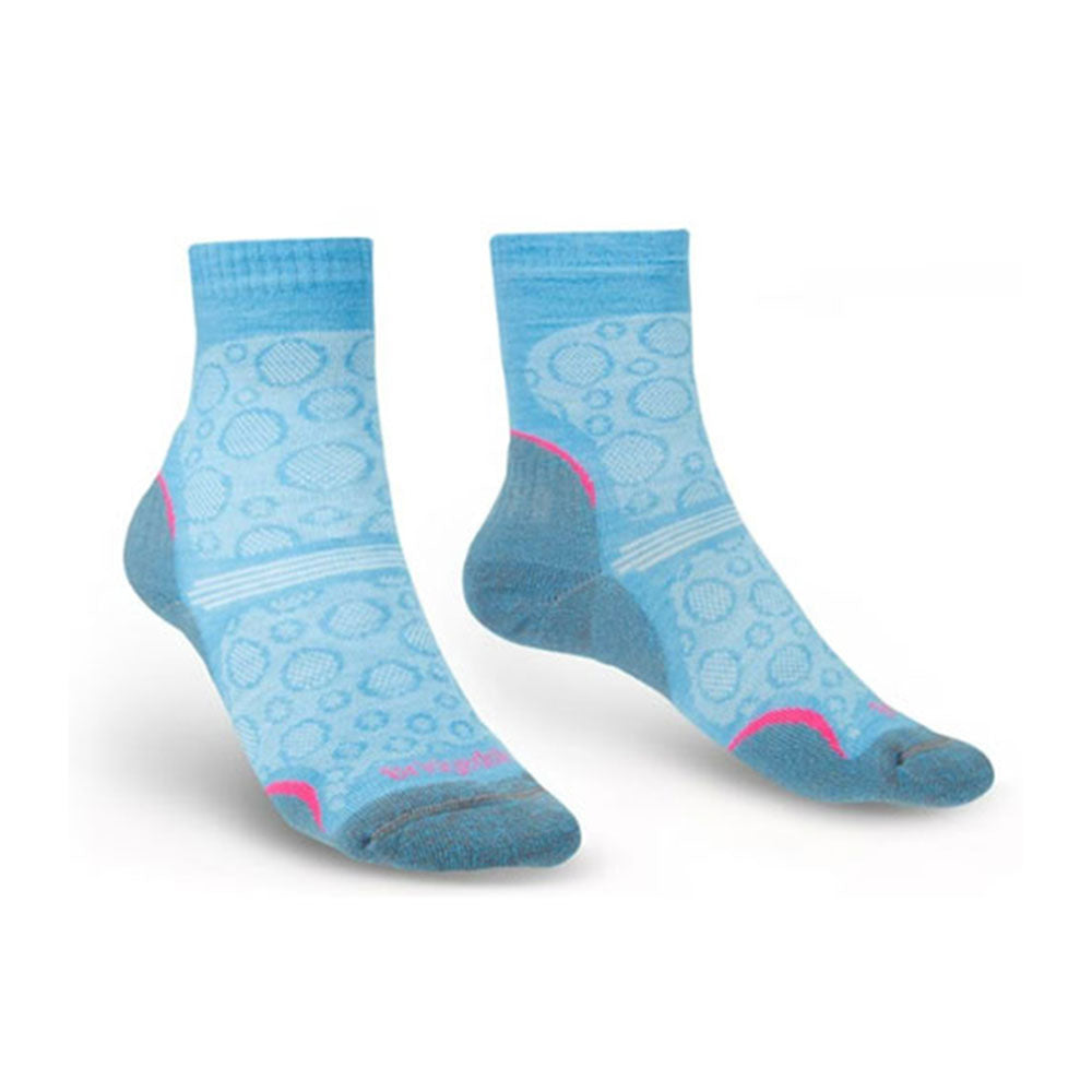 Caminhada das mulheres Ultralight Socks (azul)