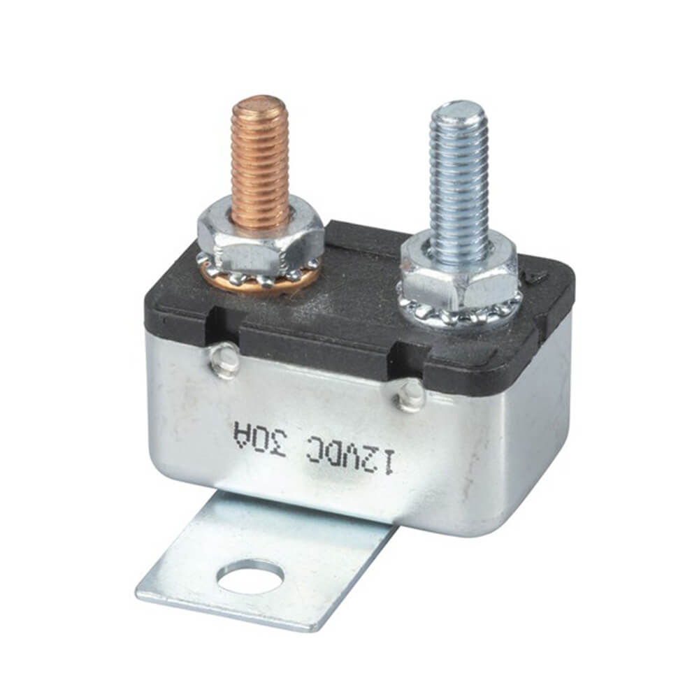 Disjoncteur de circuit de réinitialisation de la monture de châssis (12VDC)