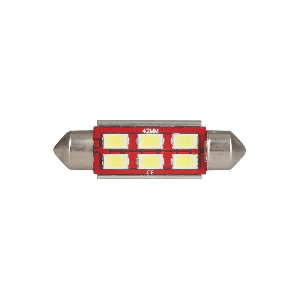  CANBus-kompatible LED-Soffittenkugel 12 V (6 x 5730)
