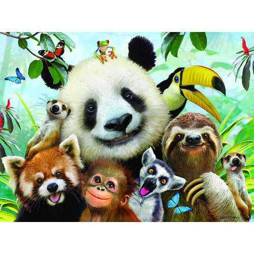 Prime3D Zoo Selfie 63-Piece 3D Puzzle