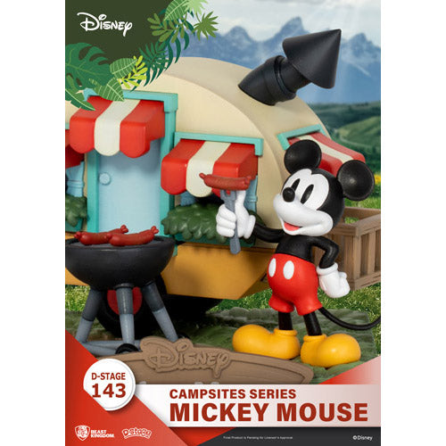 BK D Stage Disney Campsites Series Mickey Mouse Figure