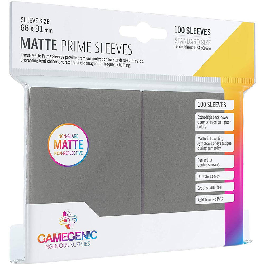 Matt Prime Card Sleeves (66 mm x 91 mm 100 par pack)