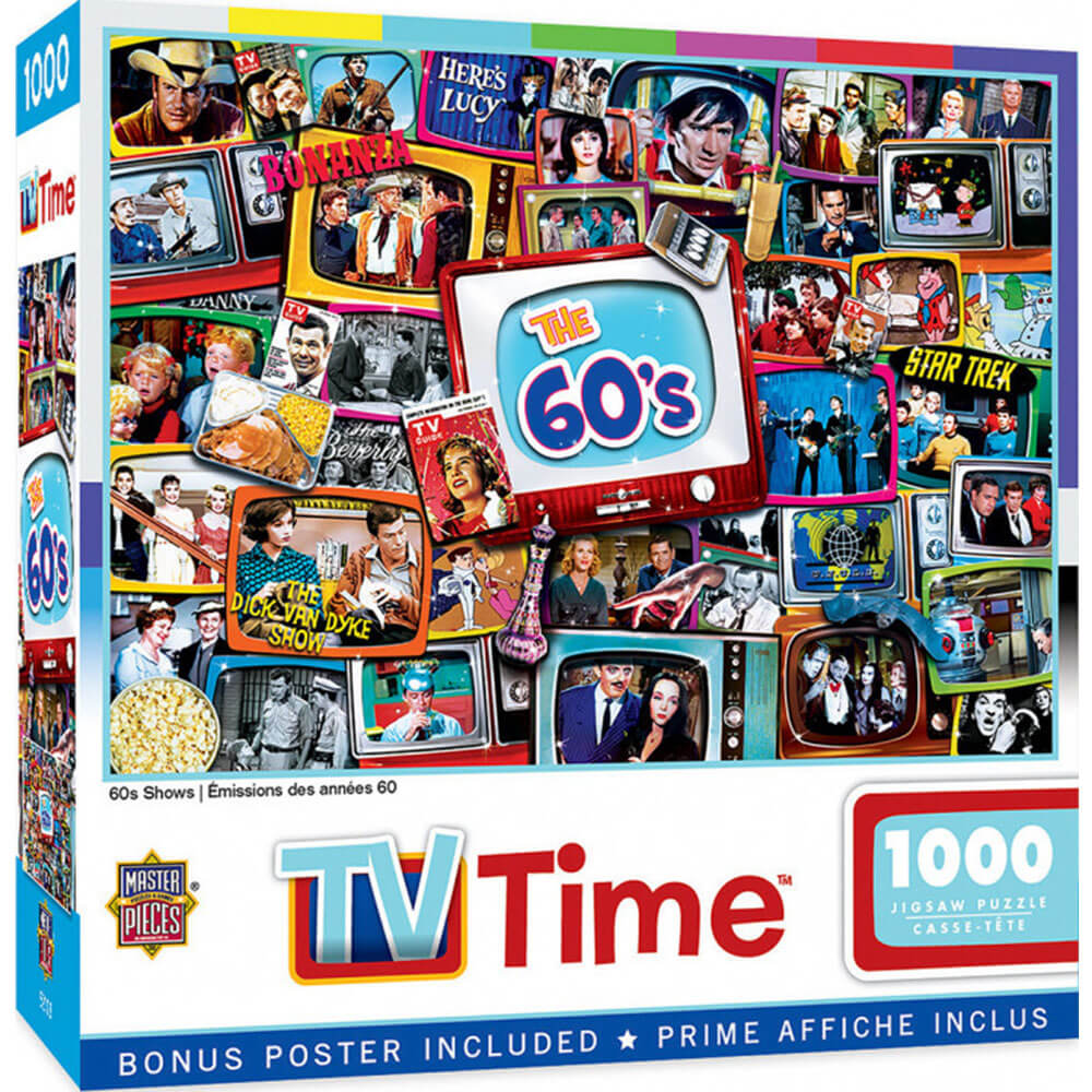 Masterpieces TV Time montre 1000pc Puzzle