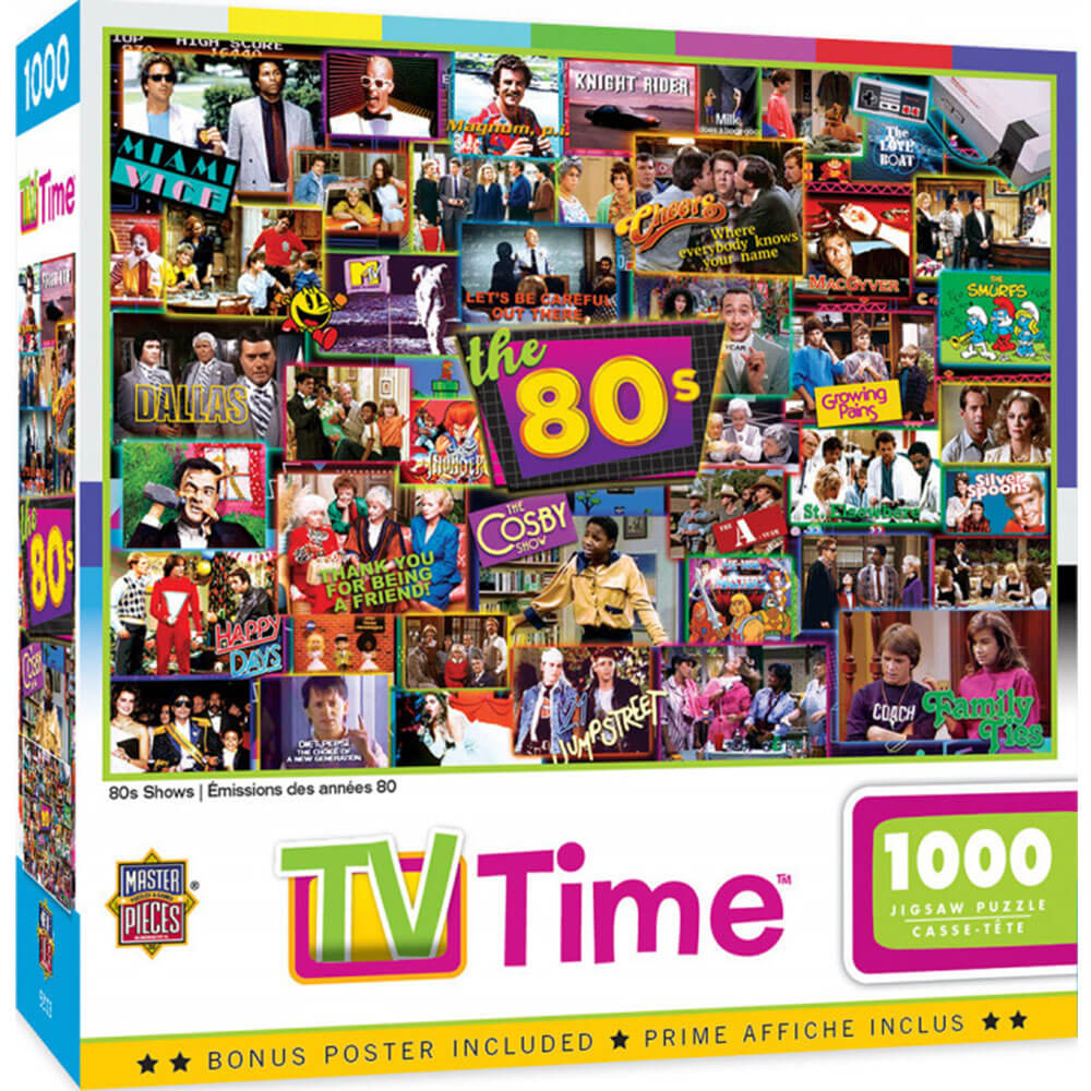 MasterPieces TV Time Shows 1000-teiliges Puzzle