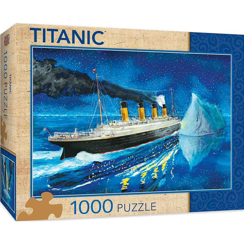 Obras -primas do titanic 1000pc quebra -cabeça