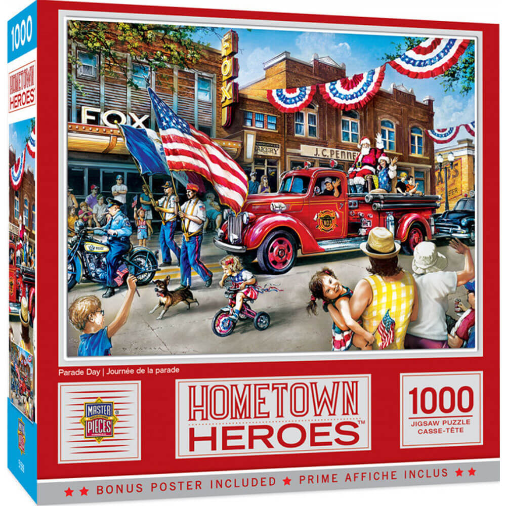 MasterPieces Hometown Heroes 1000-teiliges Puzzle