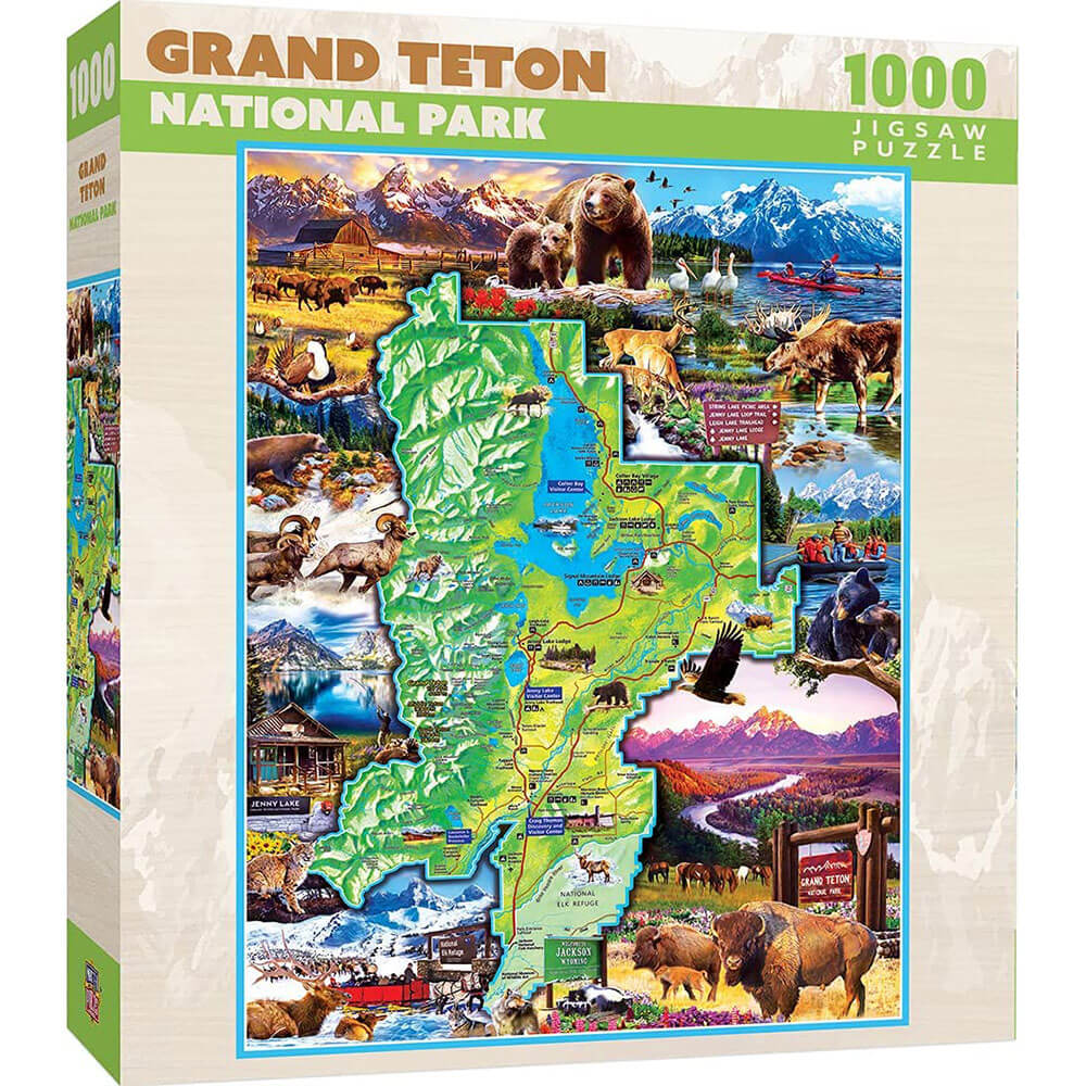 Capolavori nazionali parco 1000pc puzzle