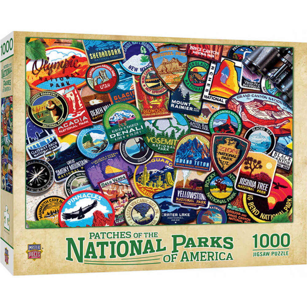 Capolavori nazionali parco 1000pc puzzle