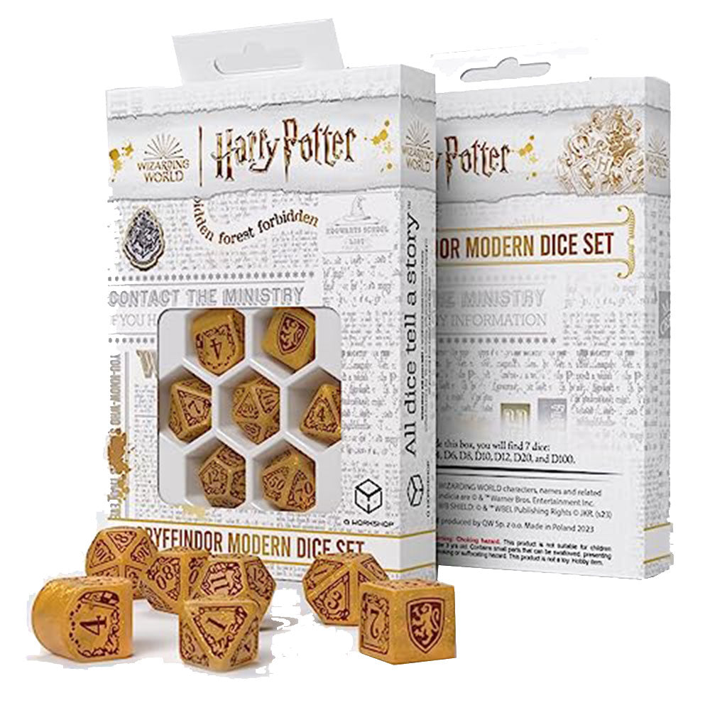 Harry Potter Gryffondor Modern 7-die set