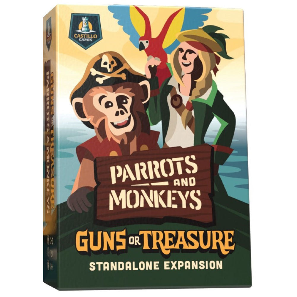 Guns or Treasure Parrots and Monkeys Game