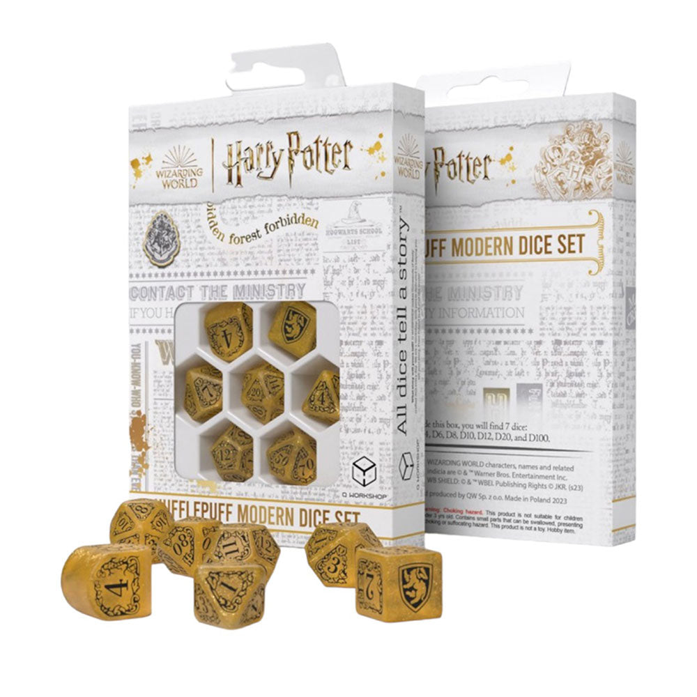 Harry Potter Hufflepuff Modern 7-Stanzform-Set