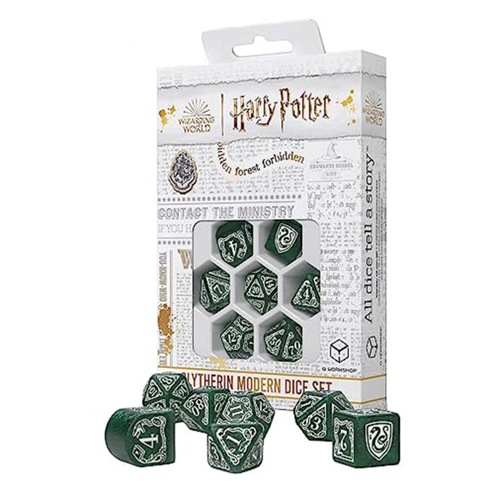 Harry Potter Slytherin Set moderno de 7 moririos