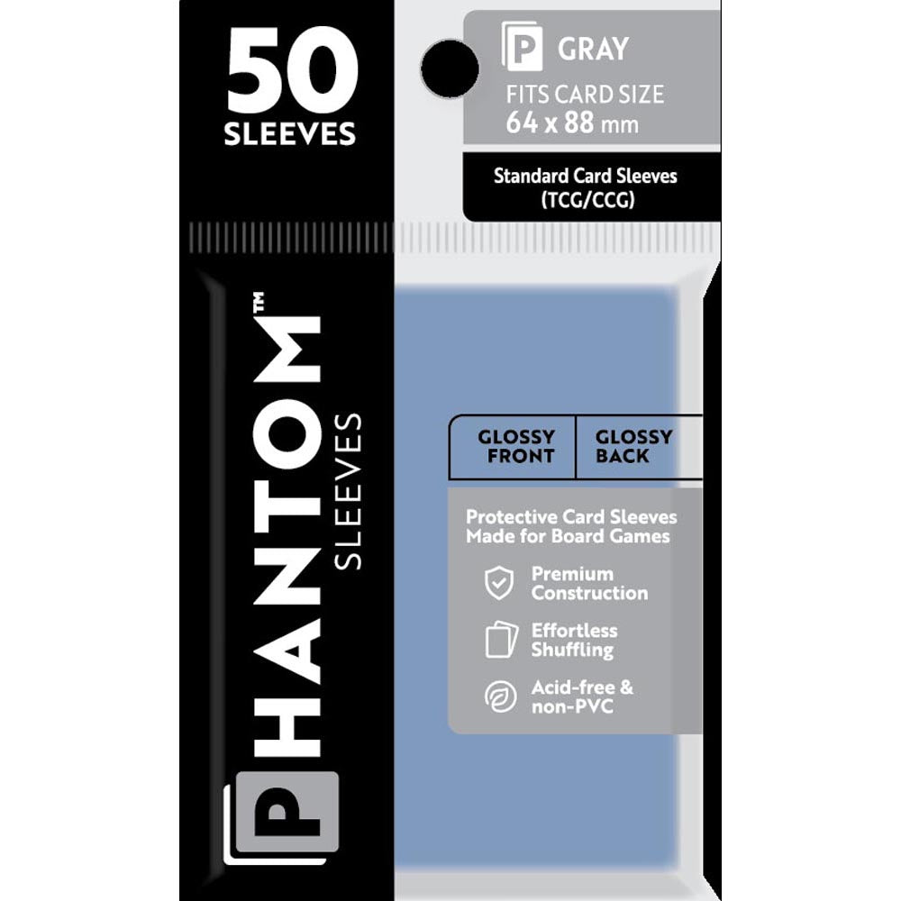 Mangas Phantom Grey 50pcs (64x88mm)