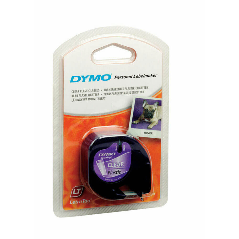 Dymo Letra-Tag Tape Etichetta in plastica