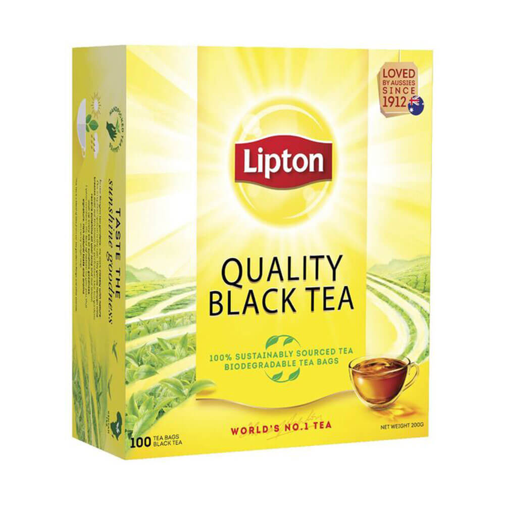 Sacos de chá Lipton (preto)