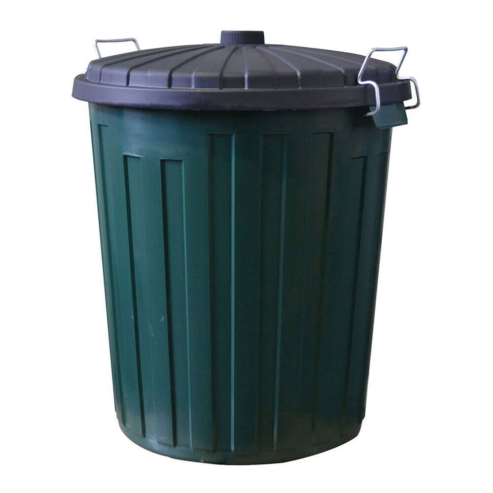 Itaplast Garbage Bin Green/Black