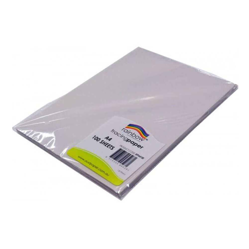 Rainbow Tracing Paper 90GSM (100PK)