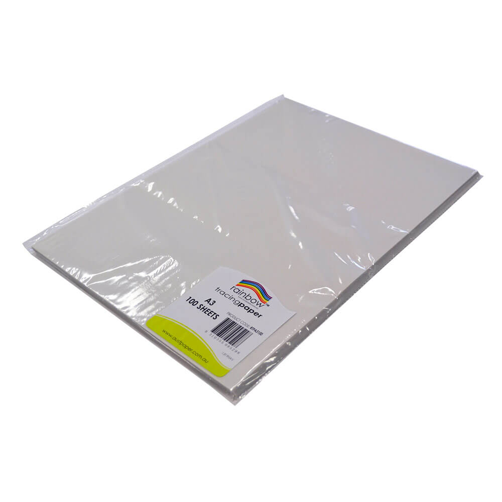 Rainbow Tracing Paper 90GSM (100 pk)