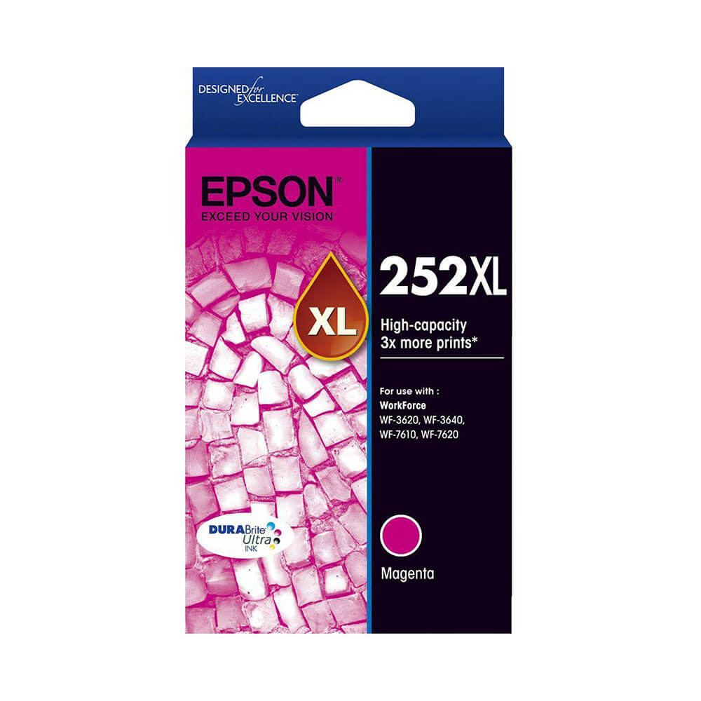 Epson High-Capacity Inkjet Cartridge 252XL