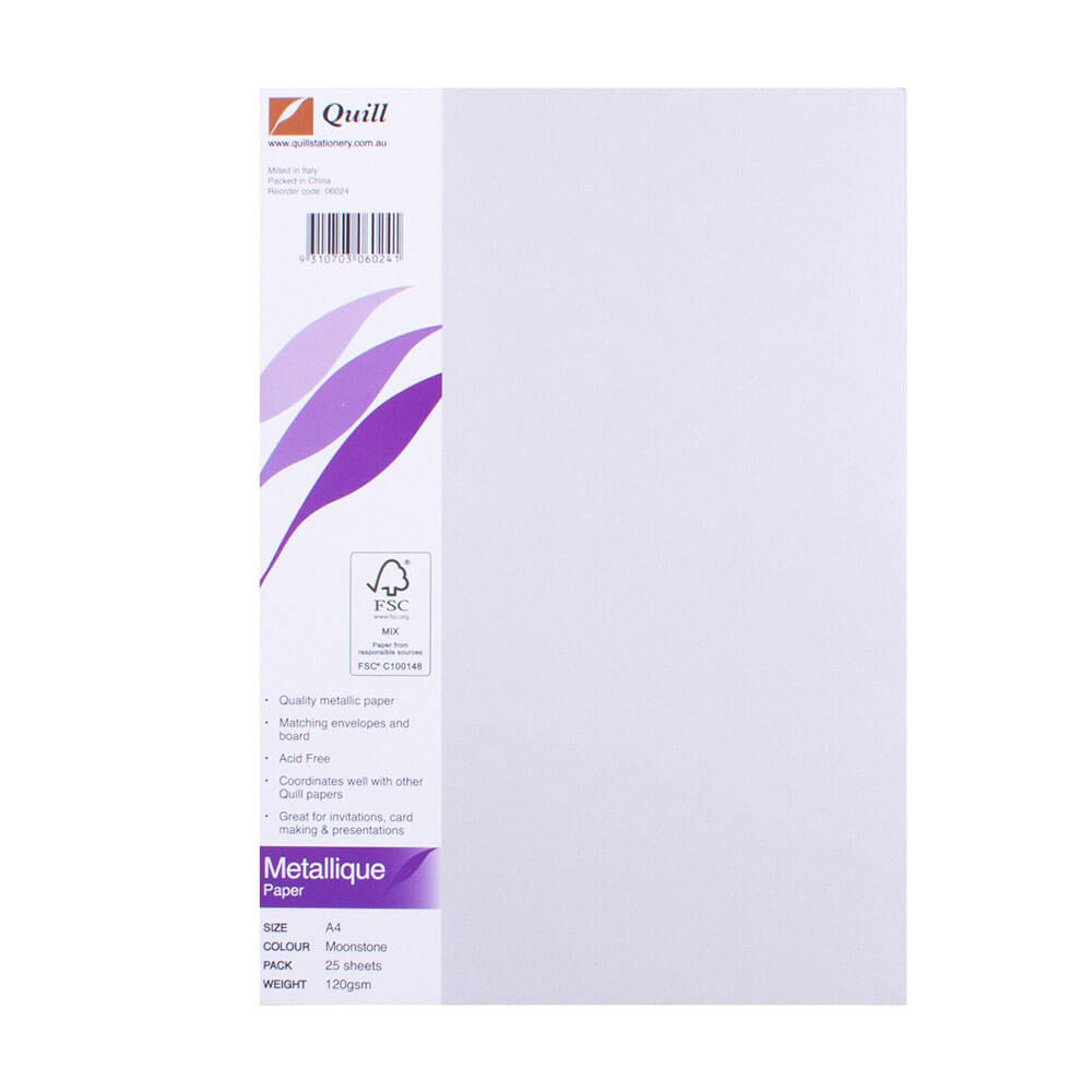 Papier métallique Quill A4 (25pk)
