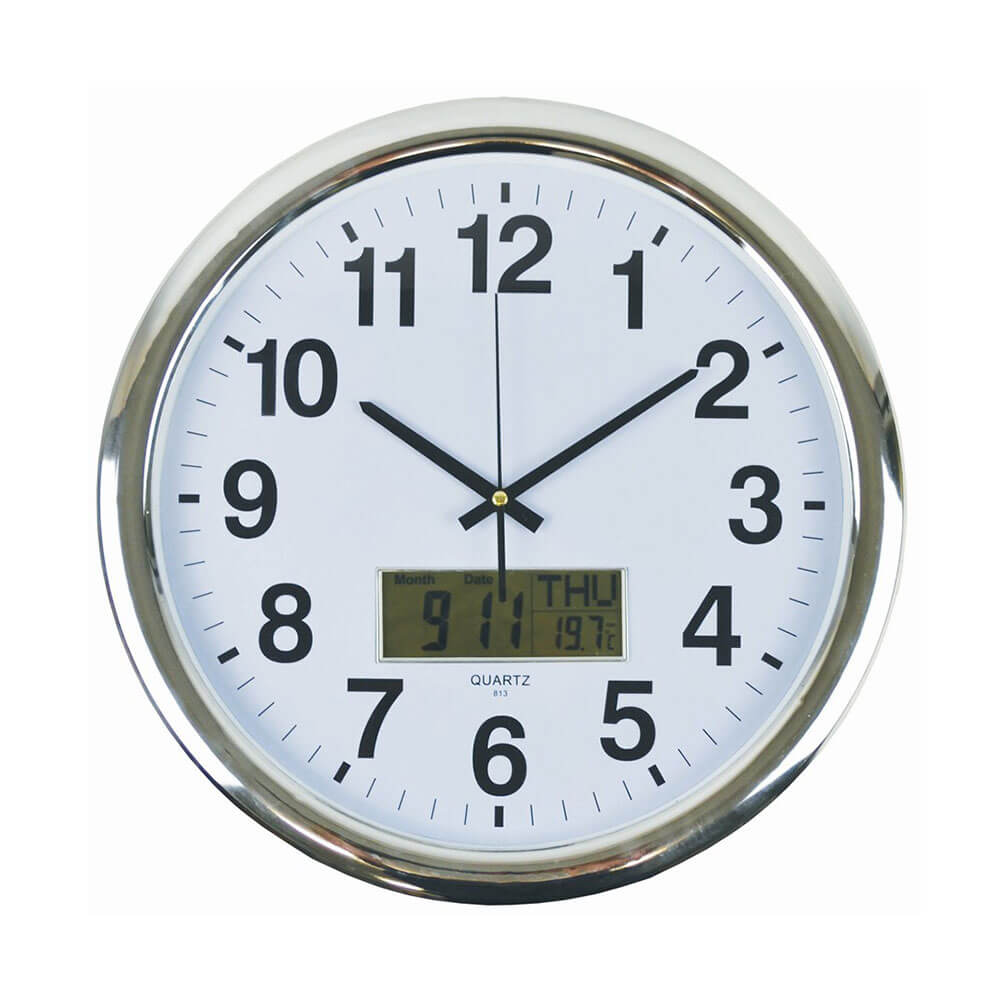 Relógio de parede Italplast 43cm