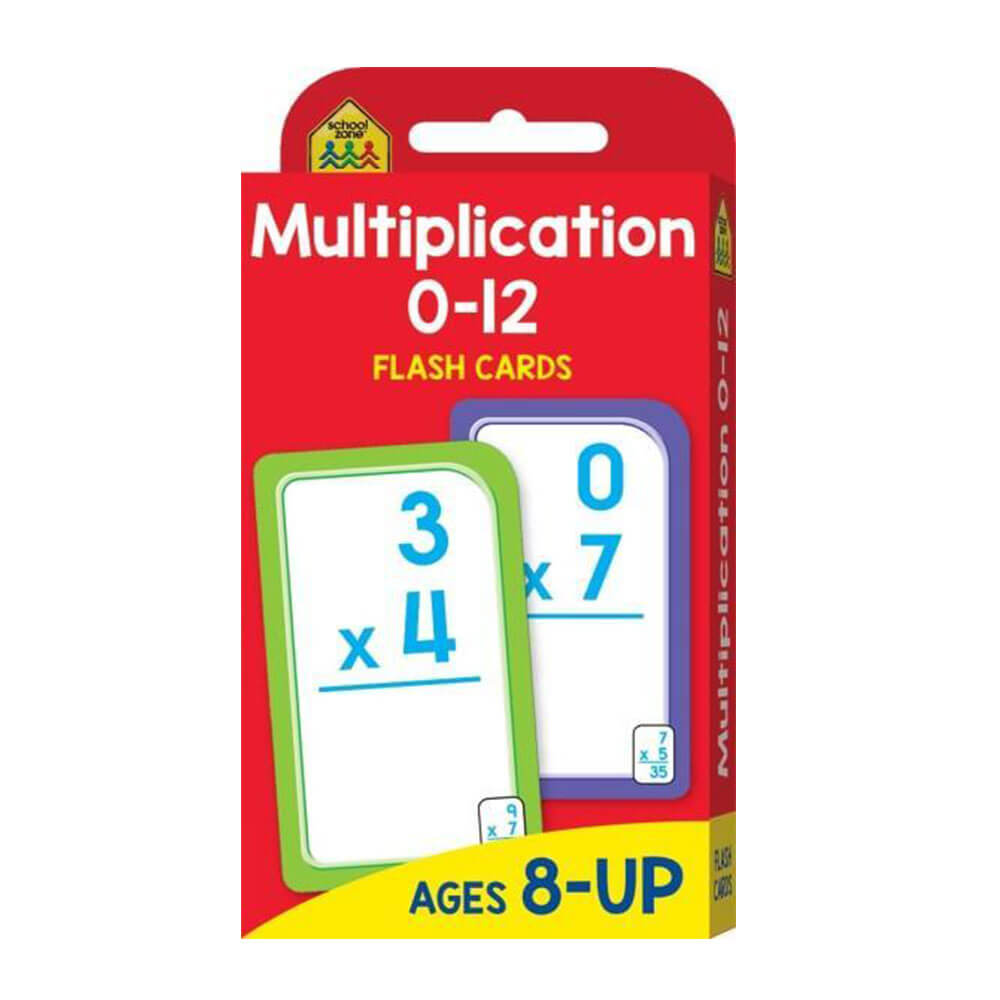 Cartes flash de la zone scolaire