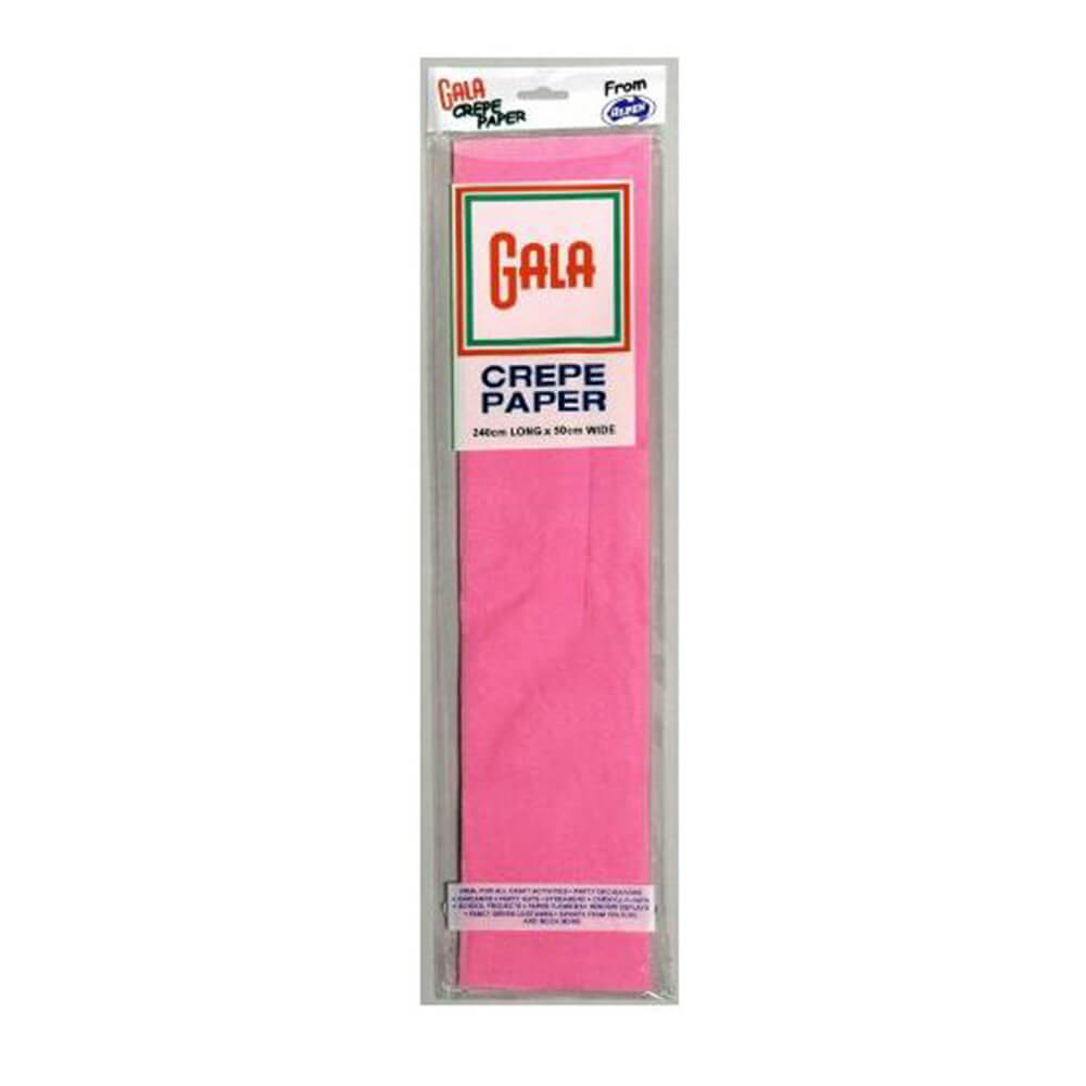 Gala Crepe Paper 12-Pack (240x50cm)