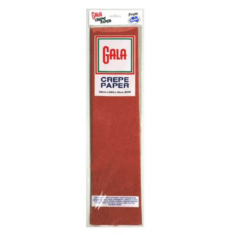 Gala Crepe Paper 12-Pack (240x50cm)